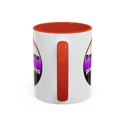 Preguntame mis Pronombres GenderFluid  Coffee Mug
