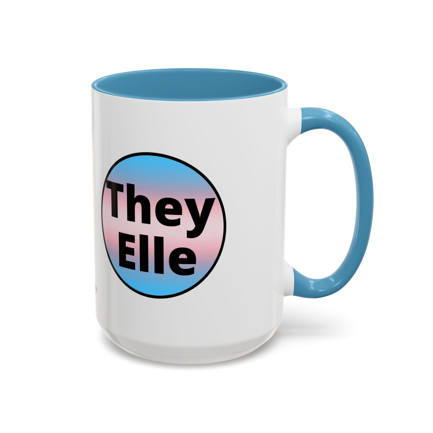 They / Elle Trans Coffee Mug
