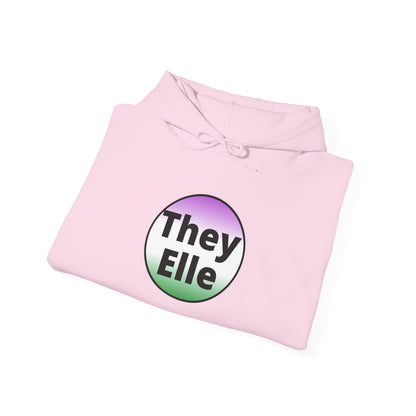 They/Elle Gender NonConforming Hooded Sweatshirt