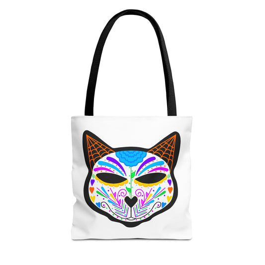 Dia de los Muertos Cat Tote Bag