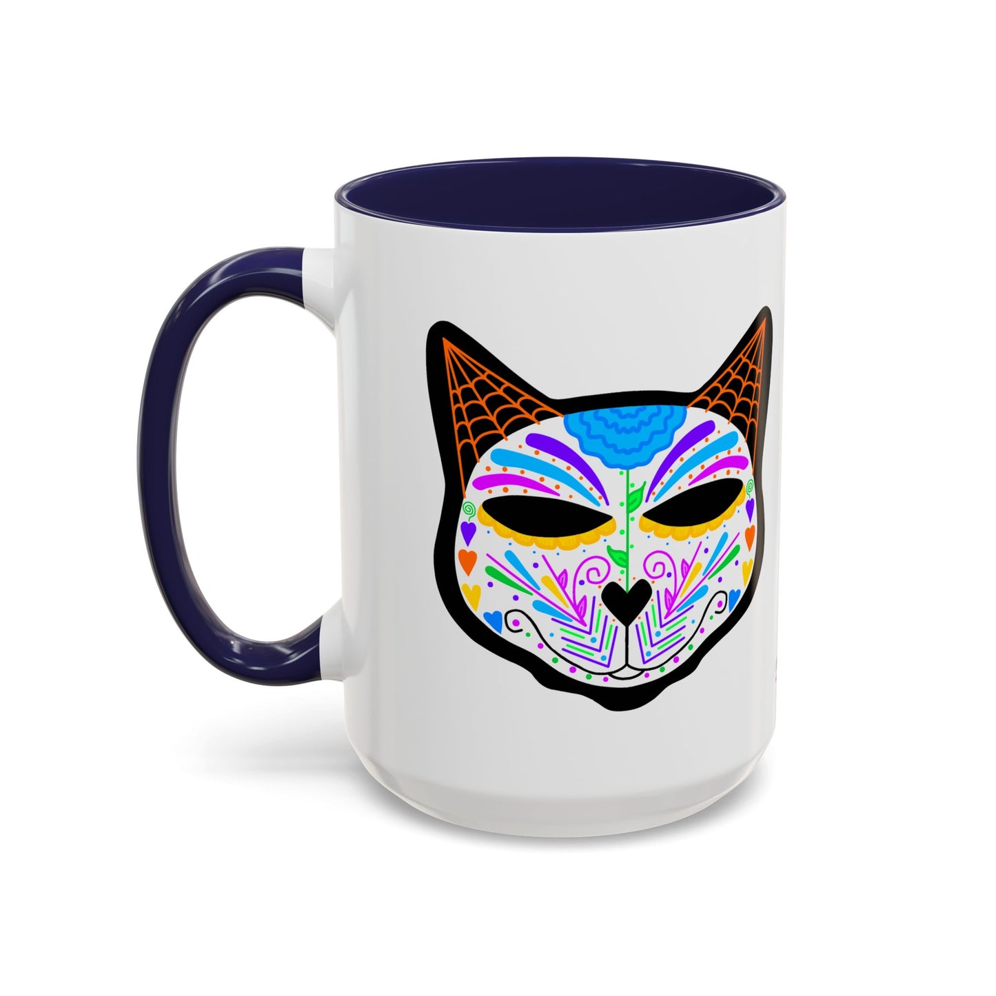 Dia de los Muertos Cat Coffee Mug