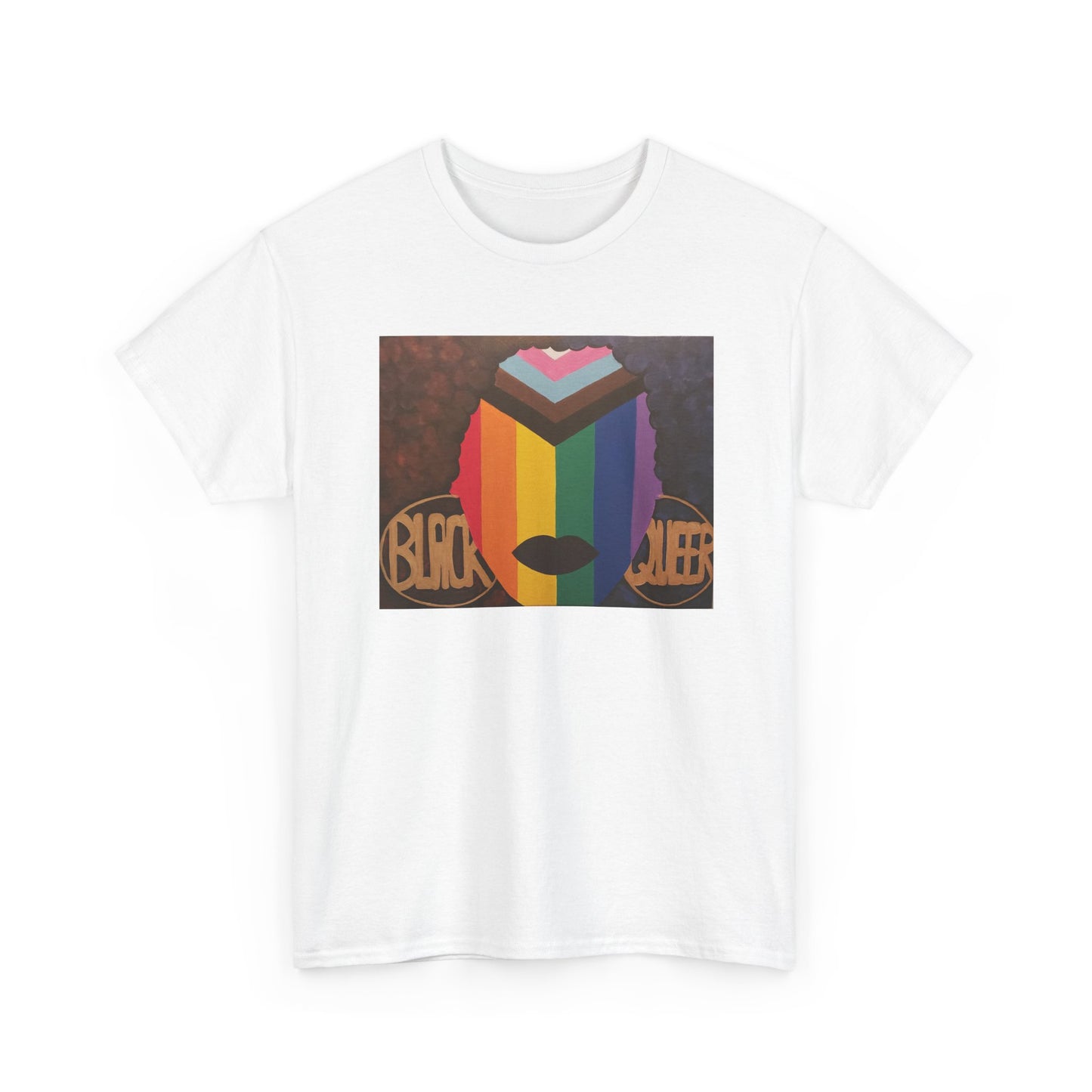 Black and Queer Heavy Cotton Tee