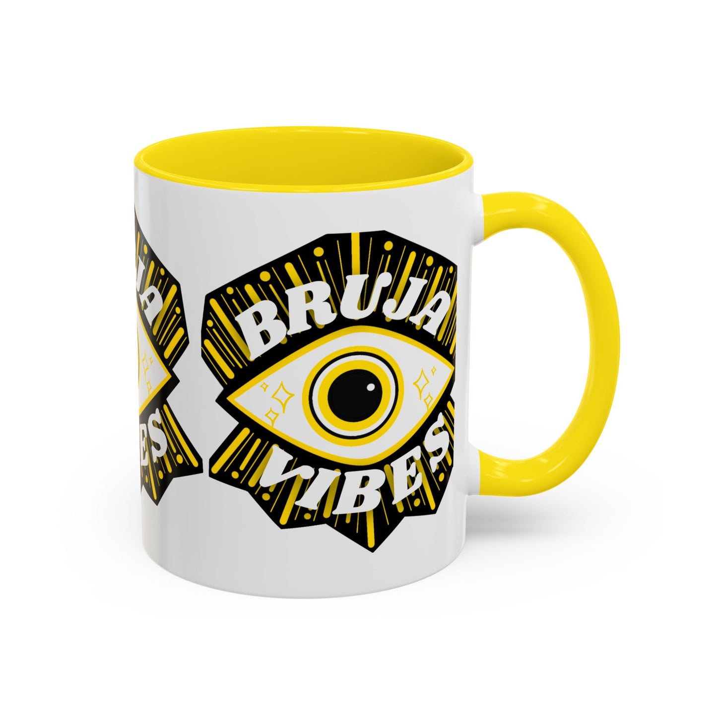 Bruja Vibes Outer Eye Accent Coffee Mug