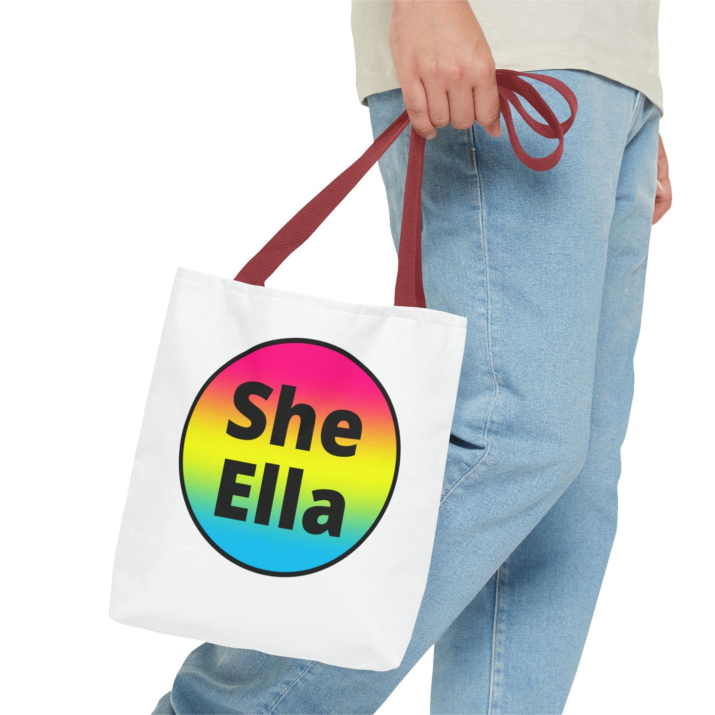 She/Ella Pan Tote Bag
