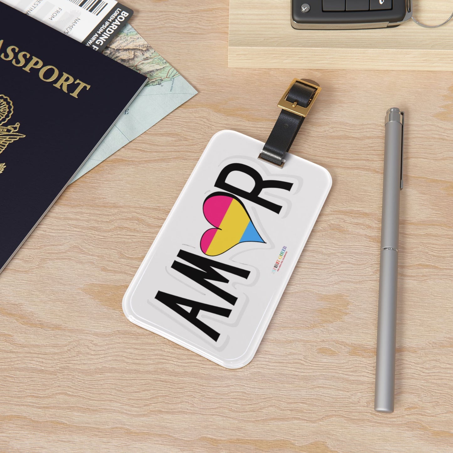 Amor Pan Luggage Tag
