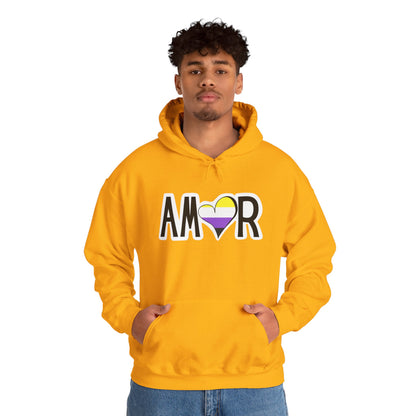 Amor Non Binary Hooded Sweatshirt