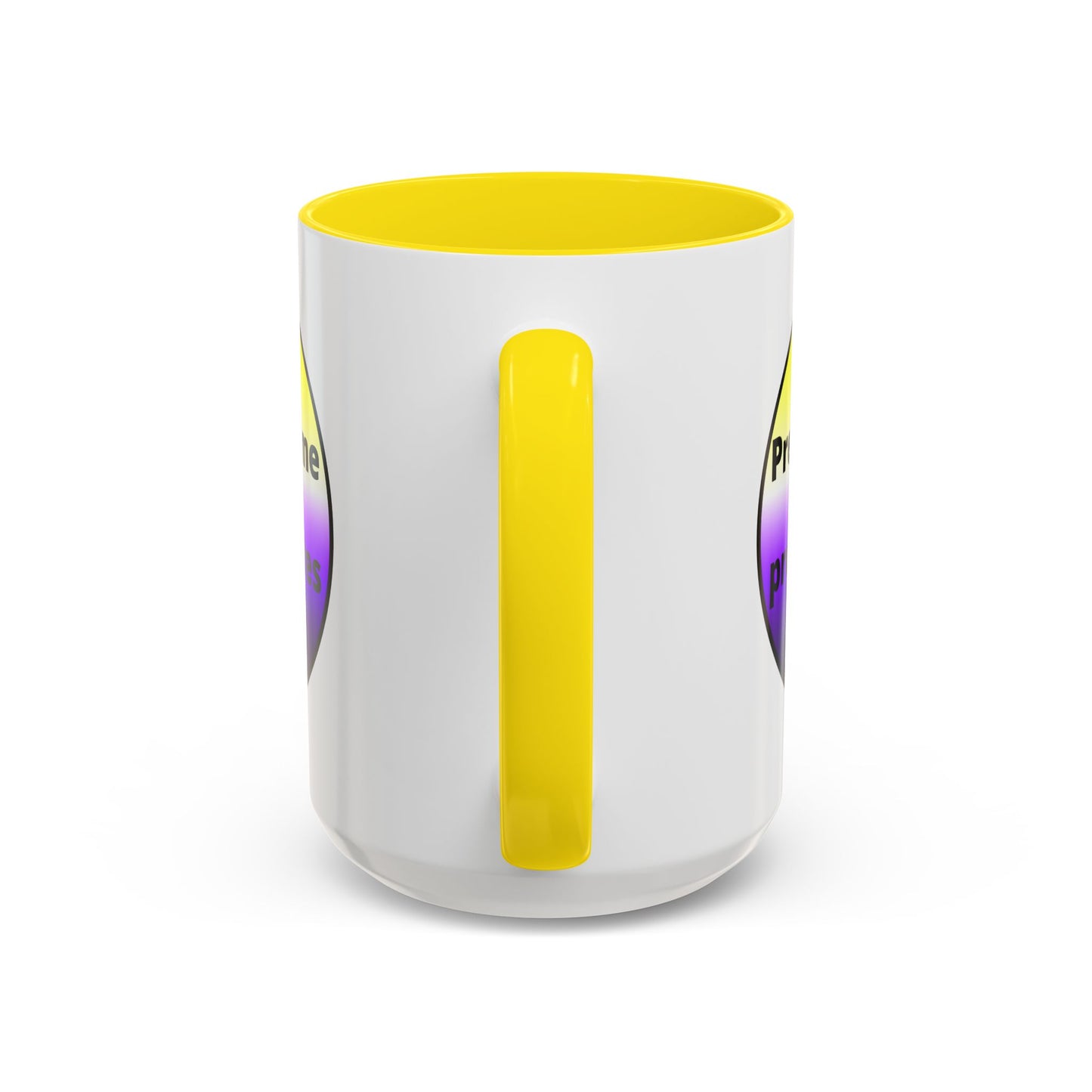 Preguntame mis Pronombres NonBinary Coffee Mug