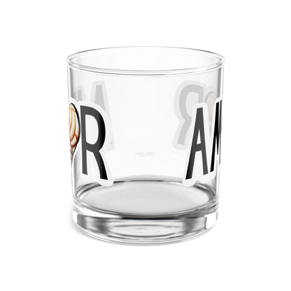 Amor  - Concha Rocks Glass, 10oz