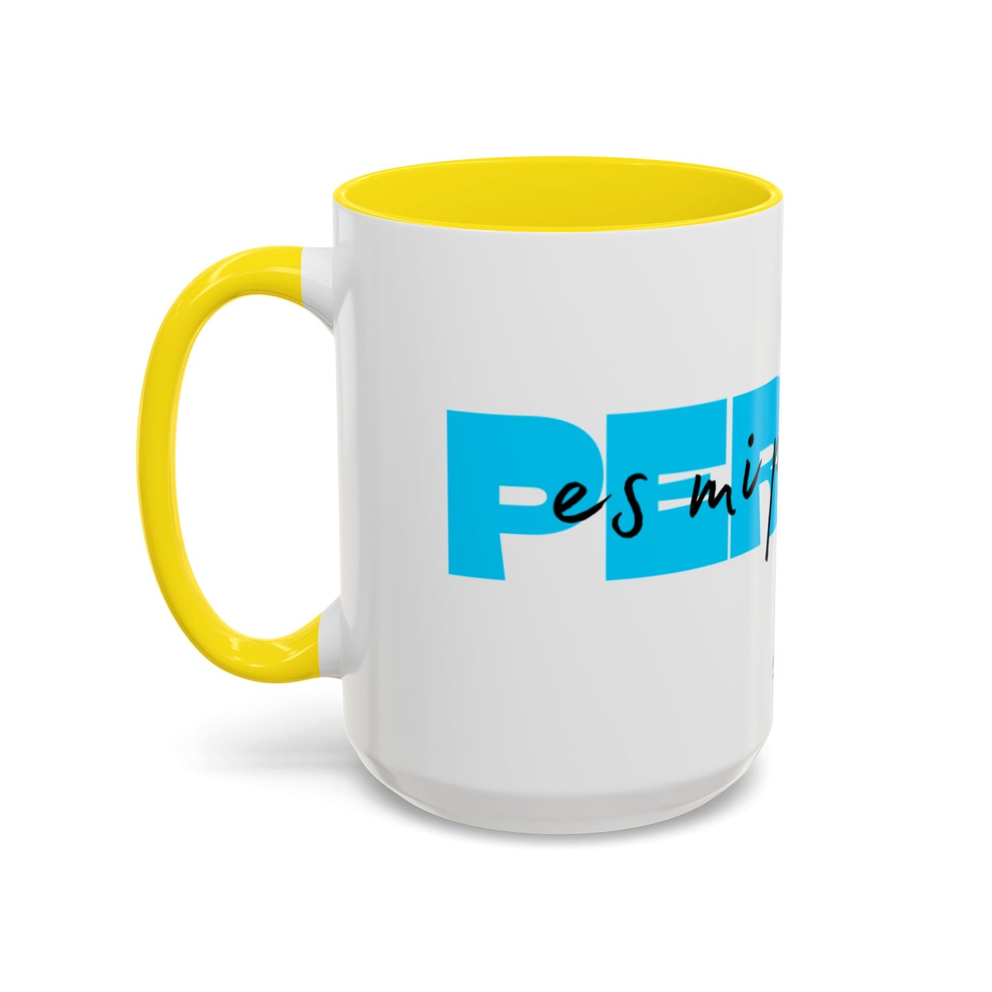 Perreo Es Mi Profesion Blue Accent Coffee Mug