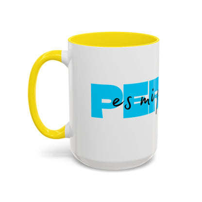 Perreo Es Mi Profesion Blue Accent Coffee Mug
