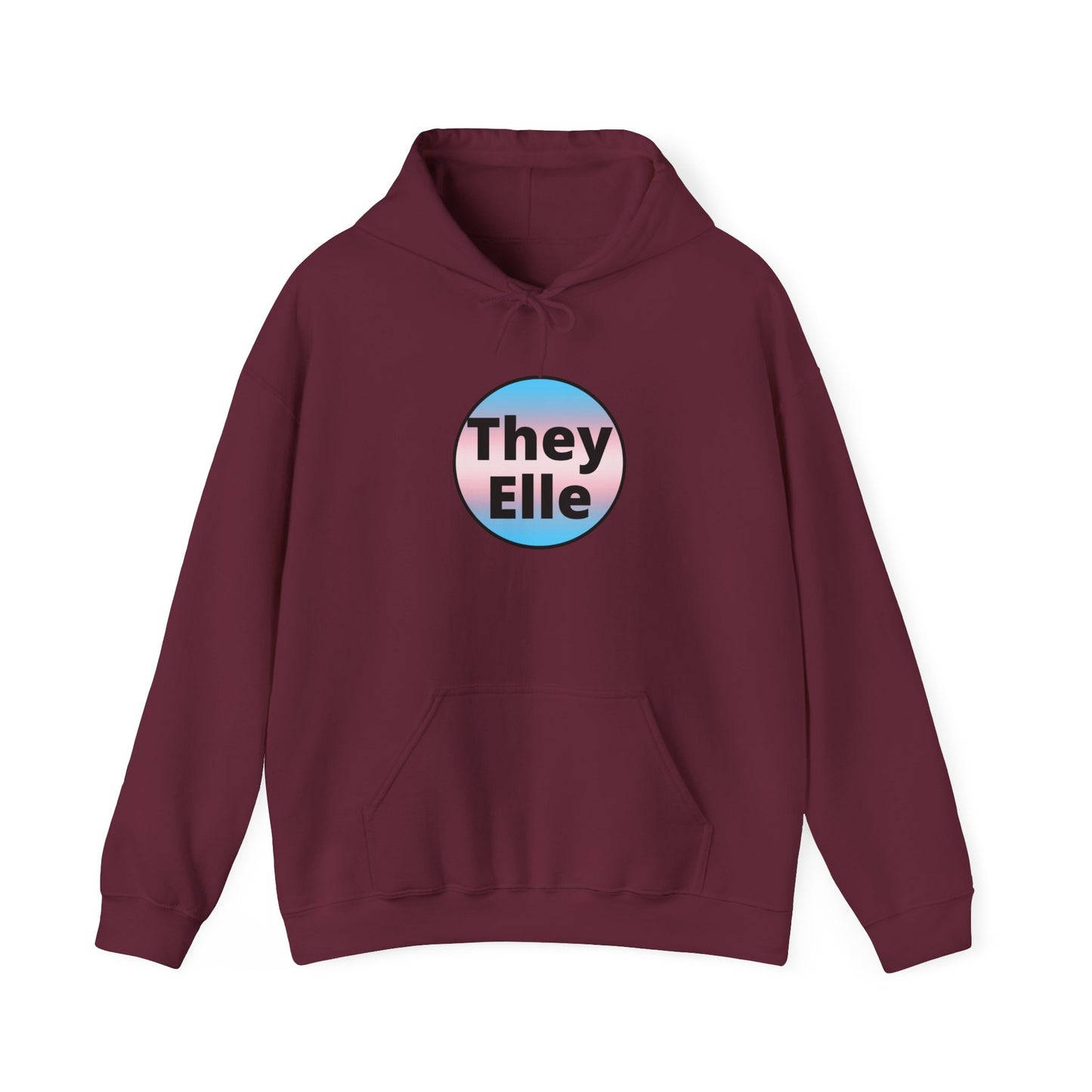 They / Elle Trans Hooded Sweatshirt