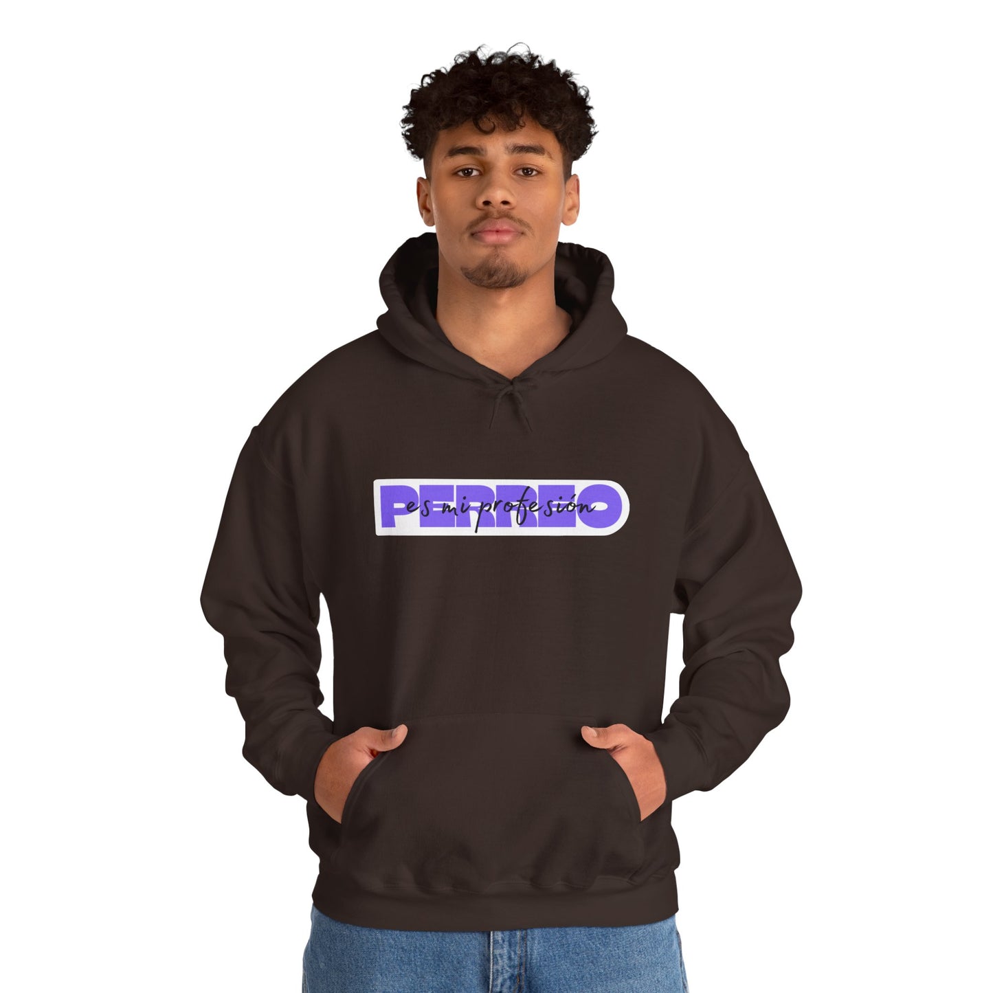 Perreo Es Mi Profesion - Purple Hooded Sweatshirt