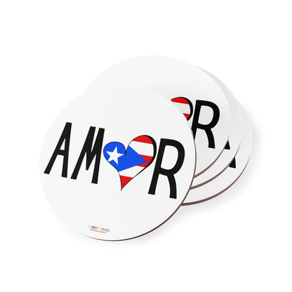 Amor Puerto Rico Coasters