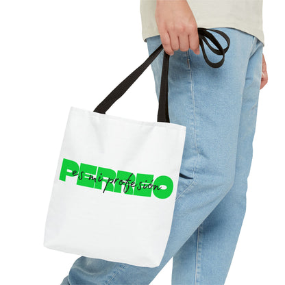 Perreo Es Mi Profesion Green Tote Bag