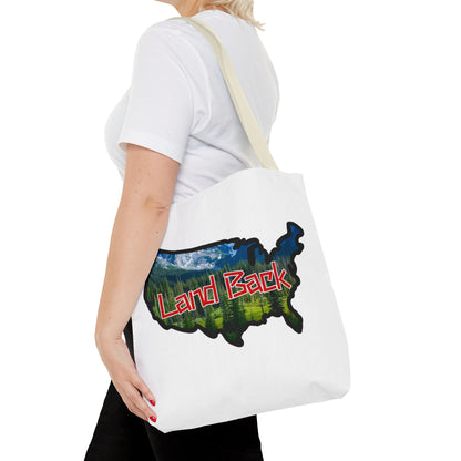 Land Back USA Tote Bag
