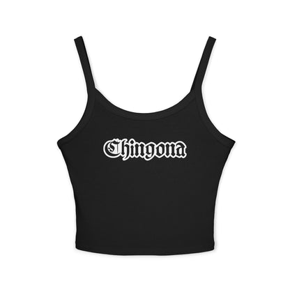 Chingona Spaghetti Strap Tank Top