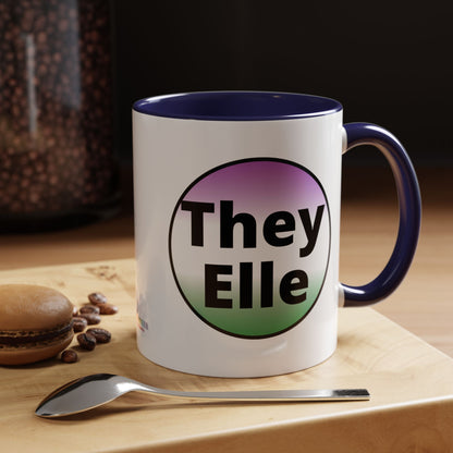 They / Elle - Gender Non-Conforming Coffee Mug