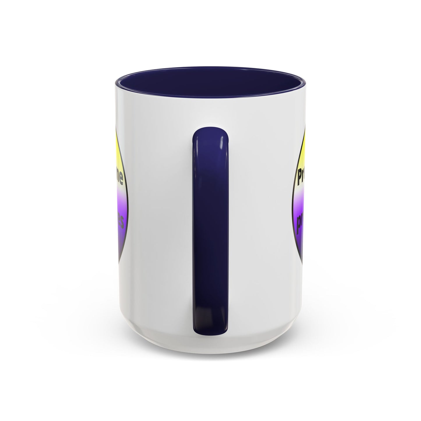 Preguntame mis Pronombres NonBinary Coffee Mug
