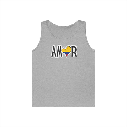Amor Colombia  Heavy Cotton Tank Top