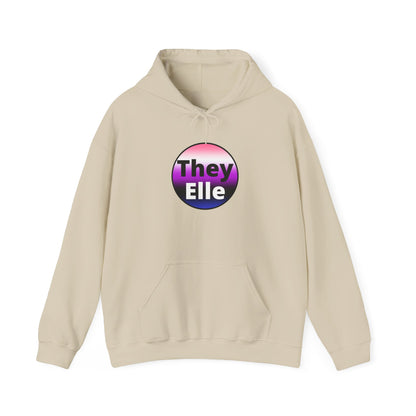 They / Elle Genderfluid Hooded Sweatshirt