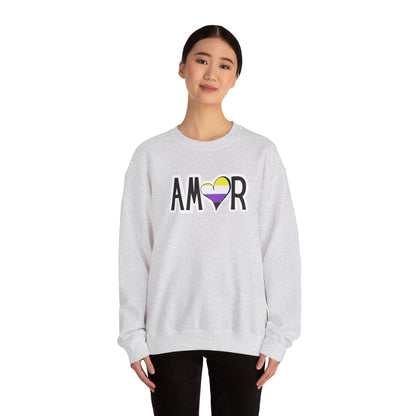 Amor Non Binary Crewneck Sweatshirt