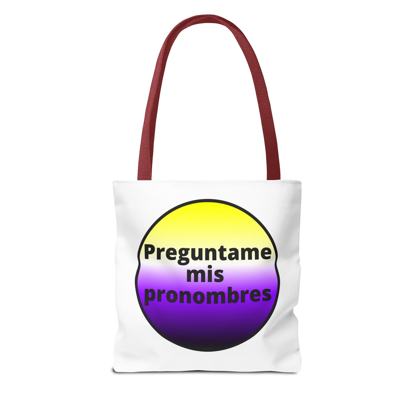 Preguntame mis Pronombres NonBinary Tote Bag