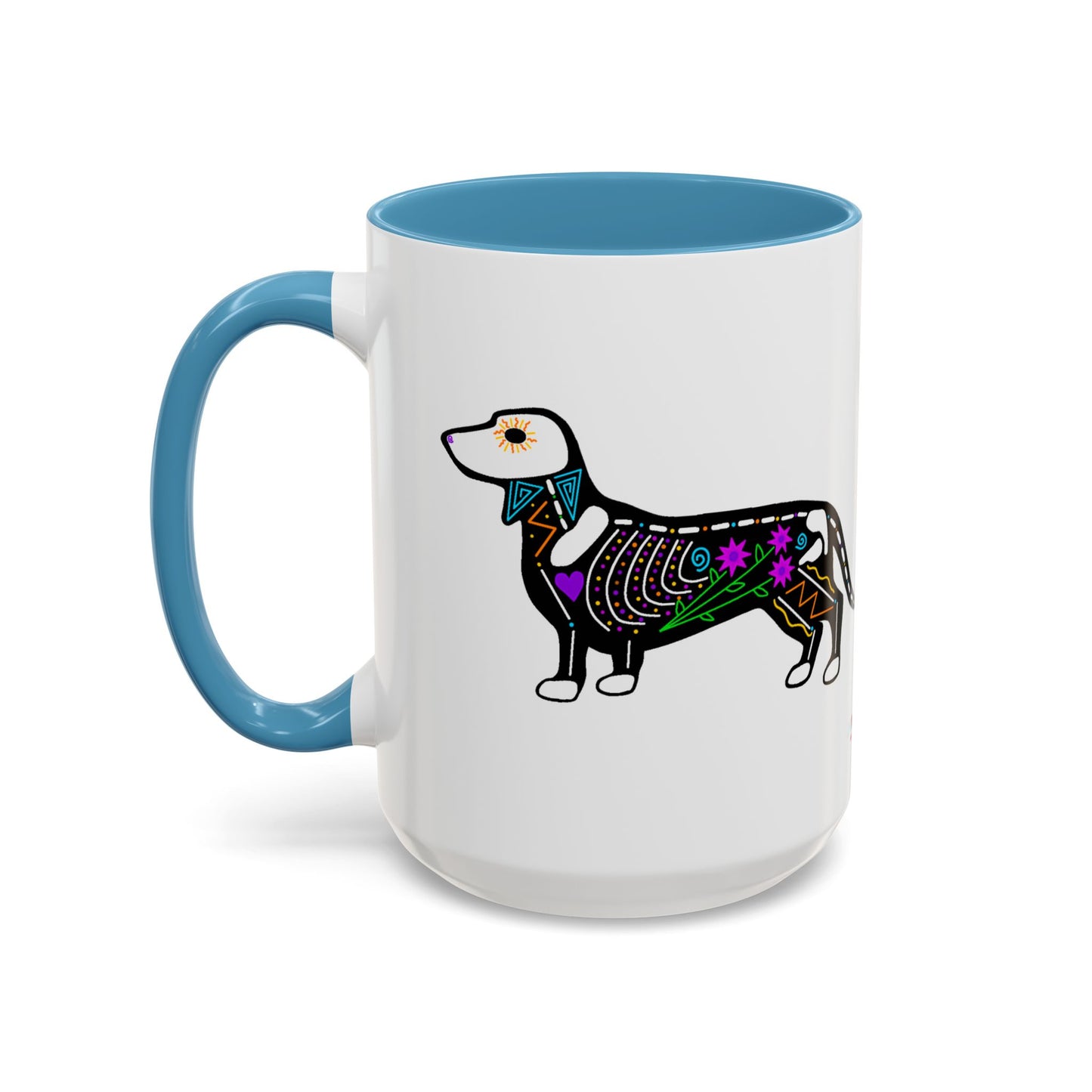 Dia de los Muertos Dachshaund Coffee Mug