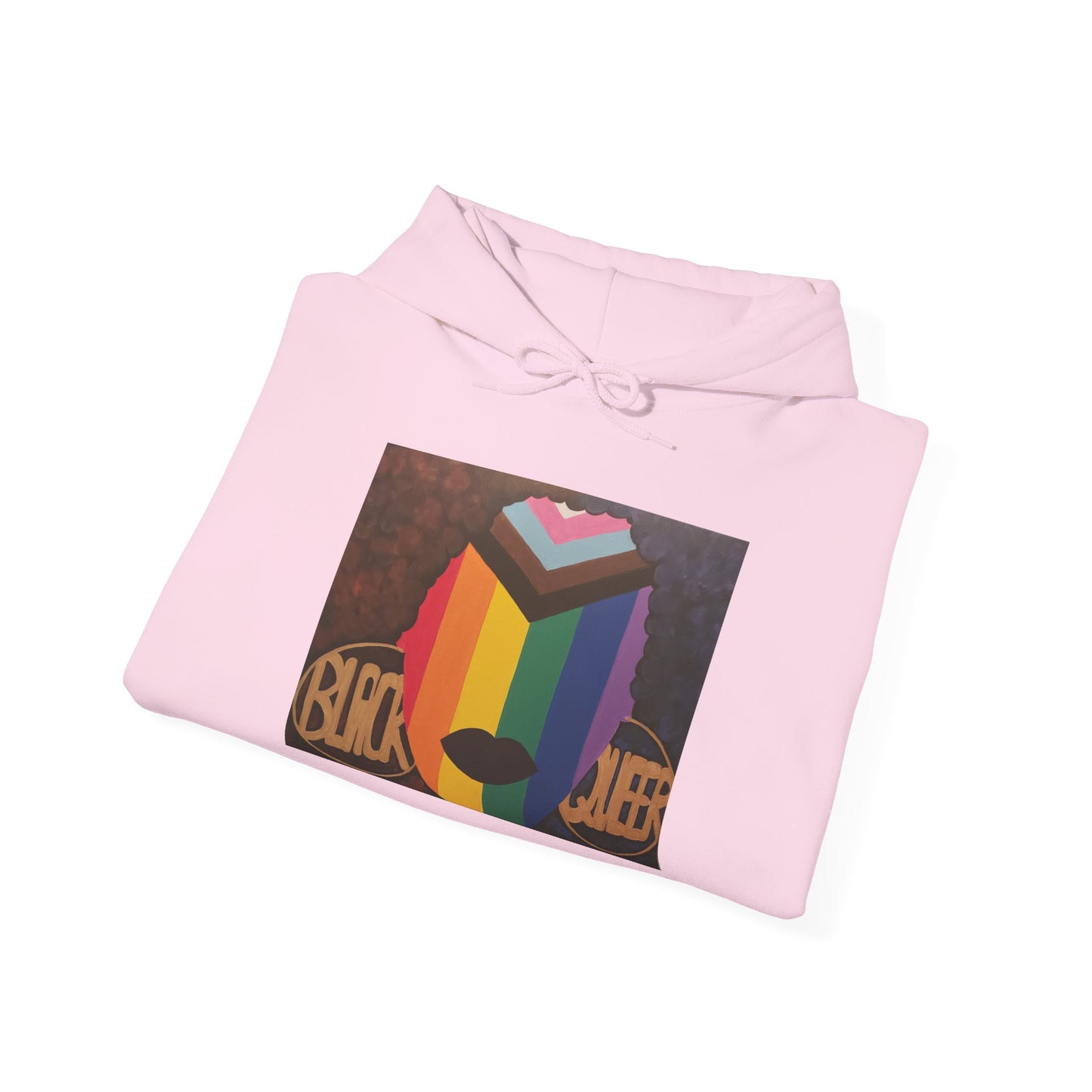 Black and Queer Hooded Sweatshirt