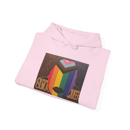 Black and Queer Hooded Sweatshirt