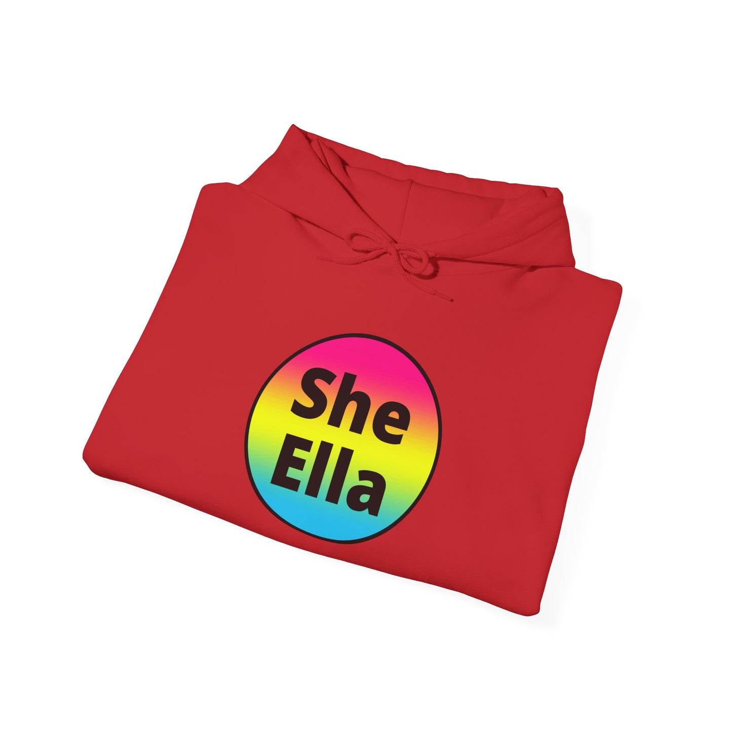 She/Ella Pan Hooded Sweatshirt