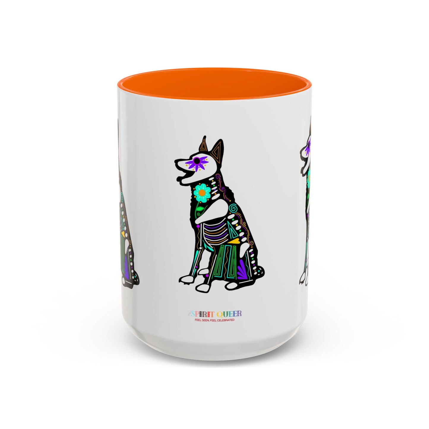 Dia de los Muertos German Shepard Coffee Mug