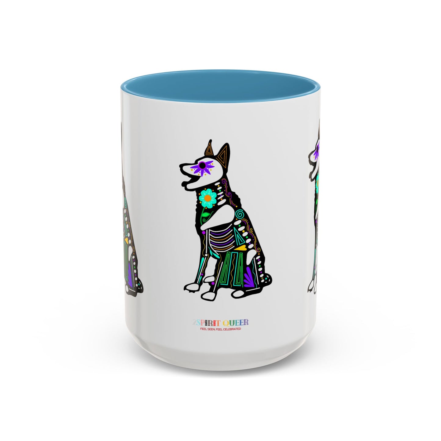 Dia de los Muertos German Shepard Coffee Mug