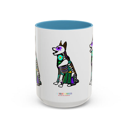 Dia de los Muertos German Shepard Coffee Mug