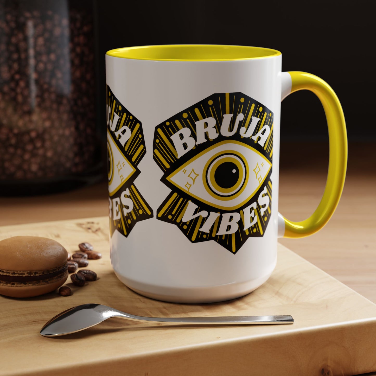 Bruja Vibes Outer Eye Accent Coffee Mug
