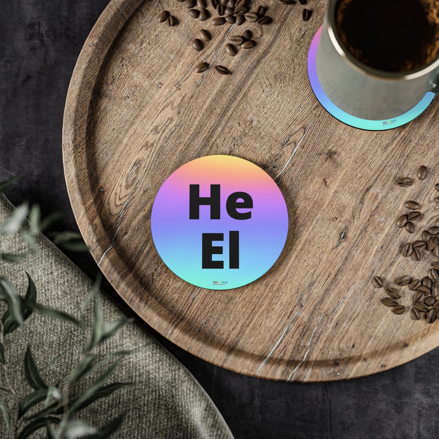 He / El Rainbow Coasters