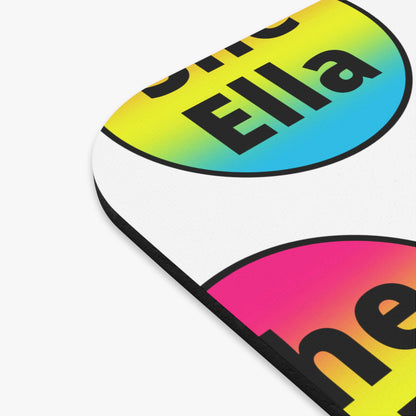 She/Ella - Pan Mouse Pad (Rectangle)