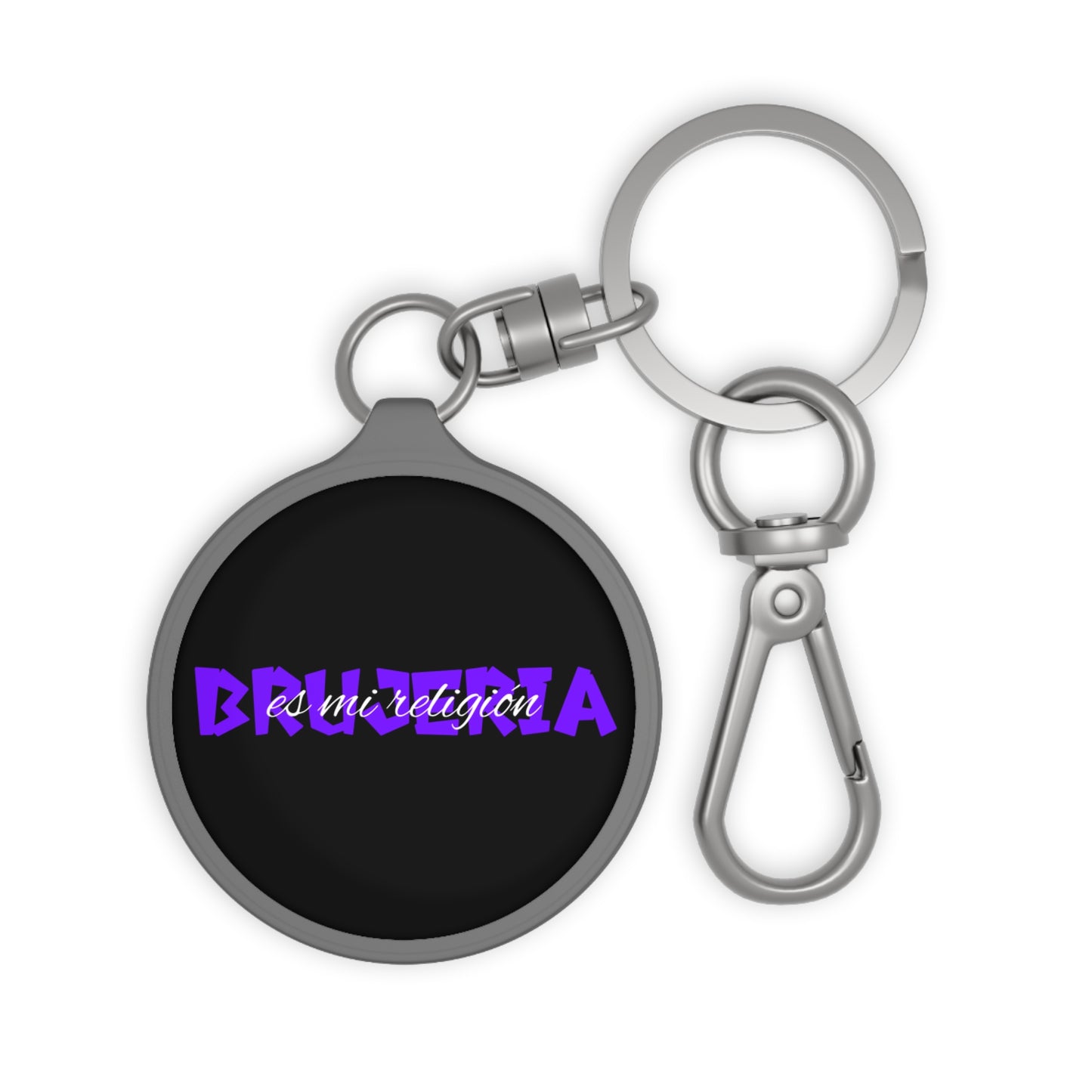Brujeria es mi Religion Keyring Tag