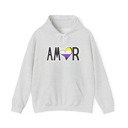 Amor Non Binary Hooded Sweatshirt