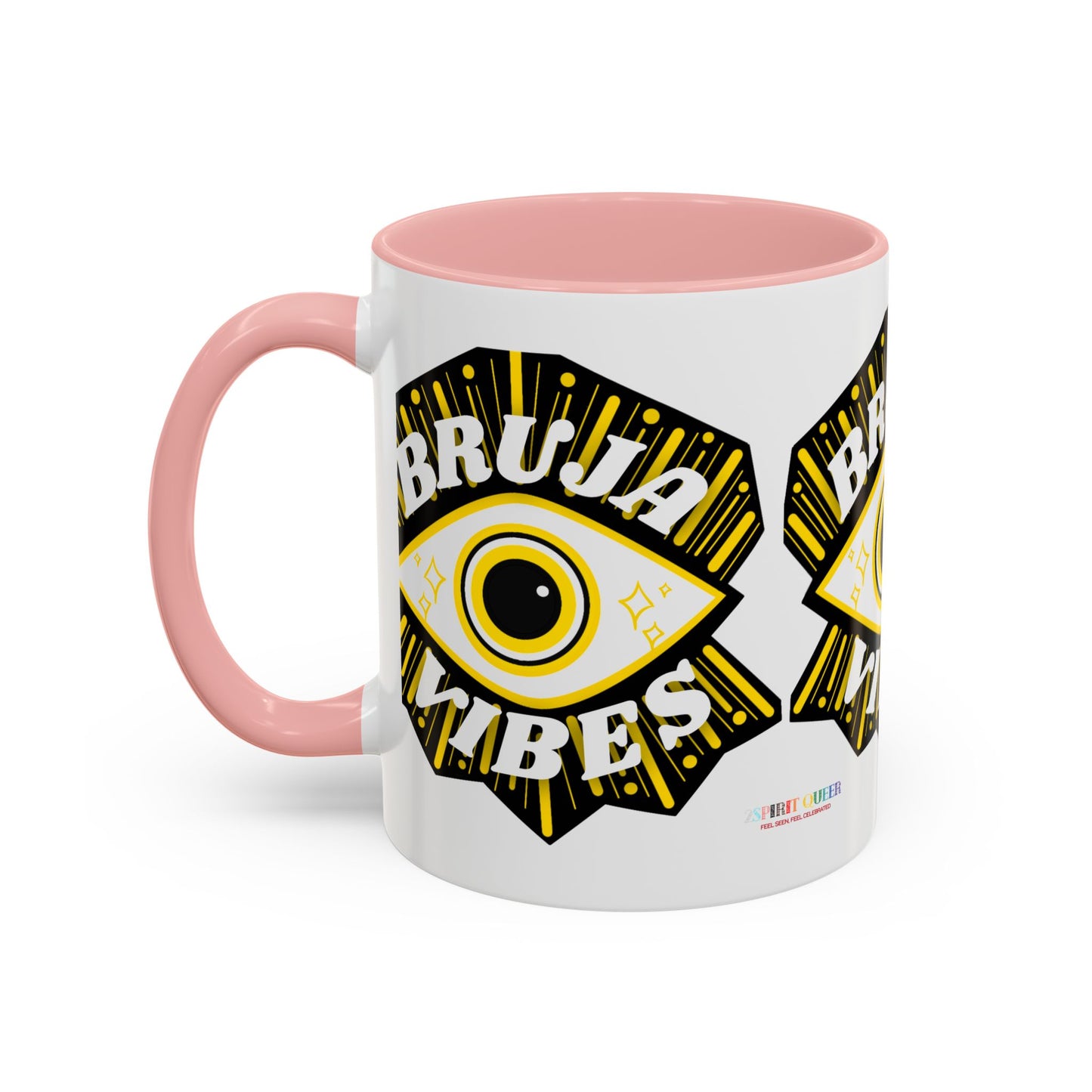 Bruja Vibes Outer Eye Accent Coffee Mug
