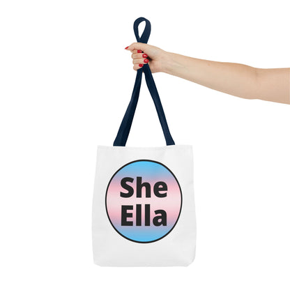 She/Ella Trans Tote Bag
