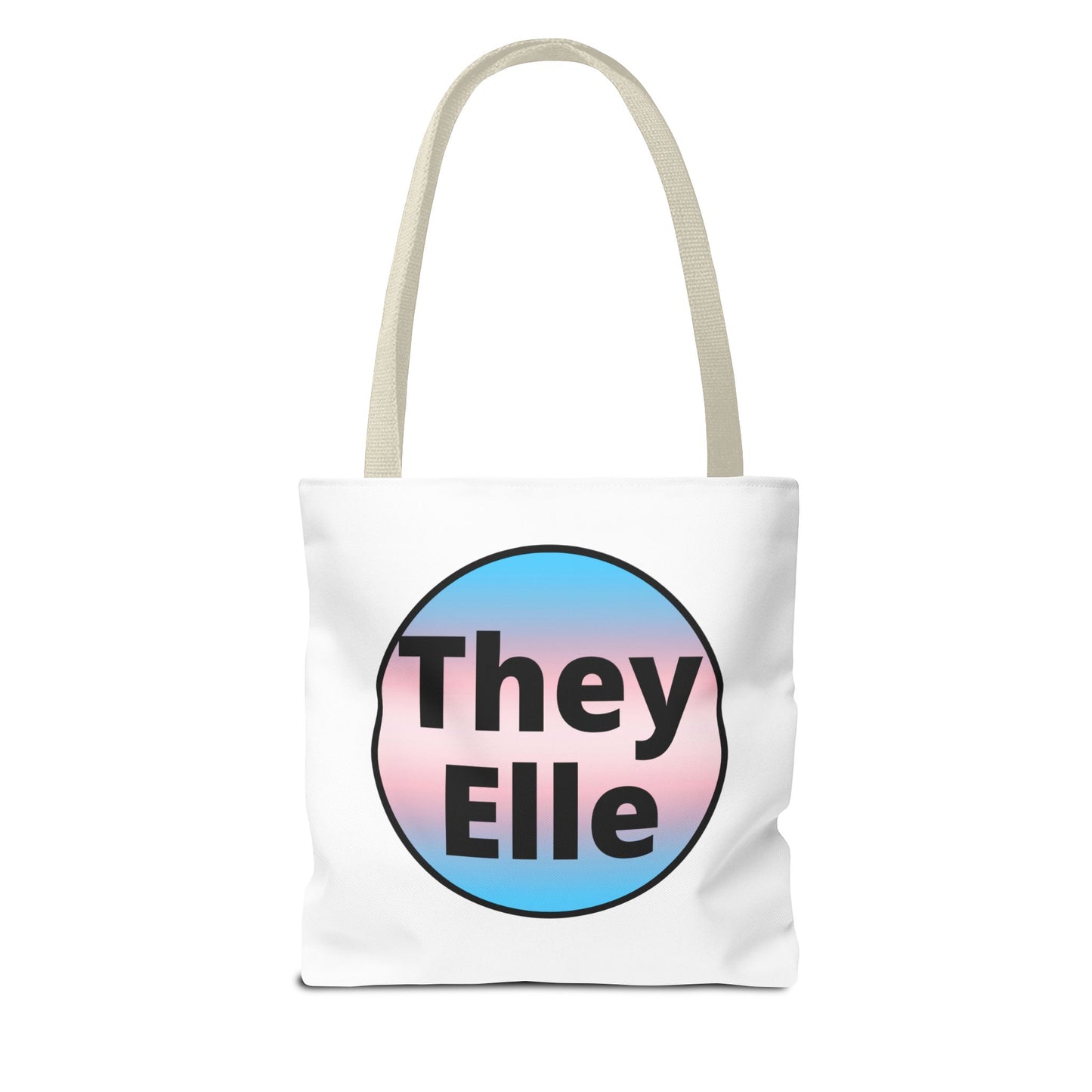 They/Elle Trans Tote Bag
