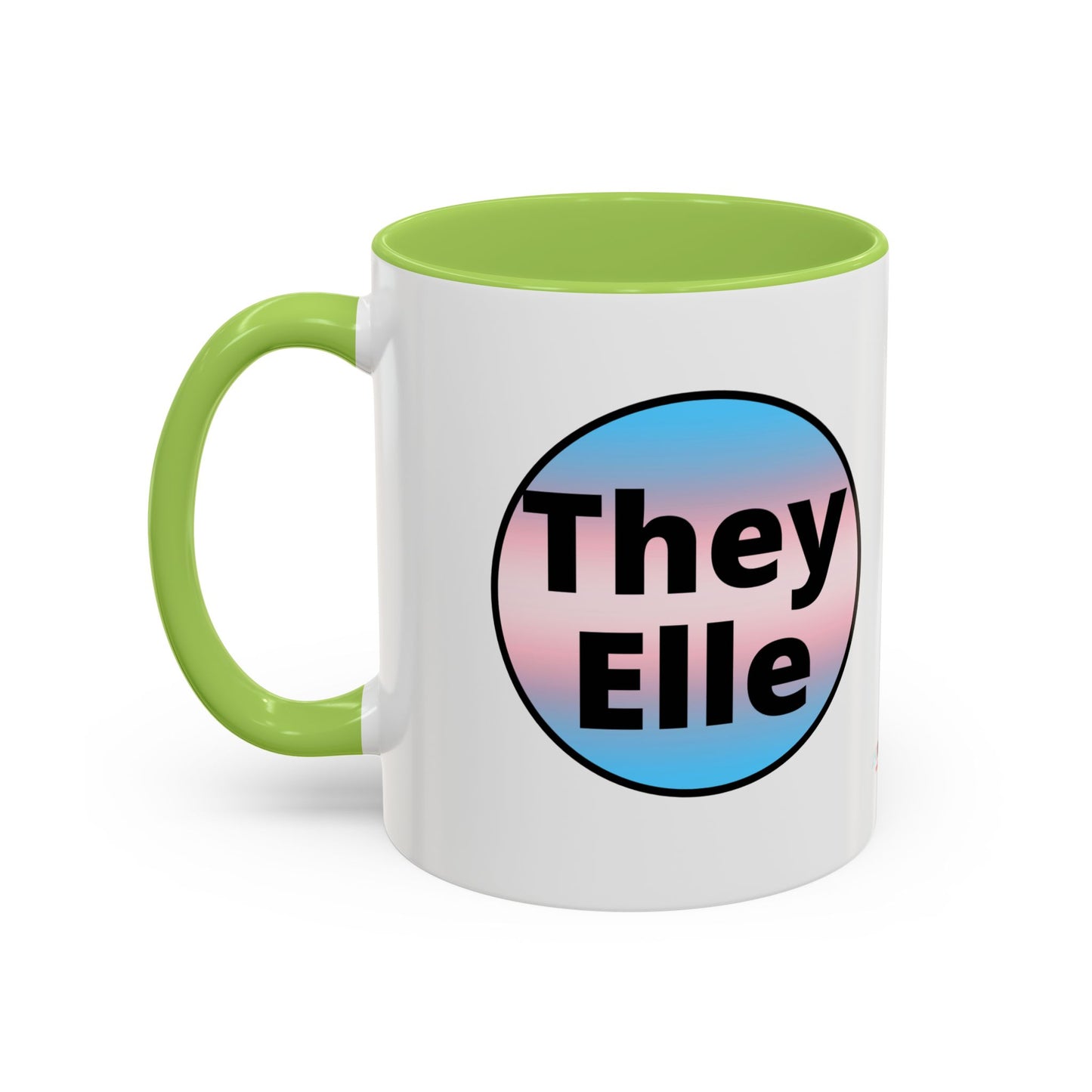 They / Elle Trans Coffee Mug