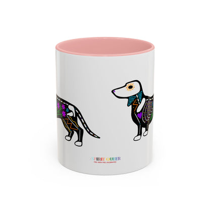 Dia de los Muertos Dachshaund Coffee Mug