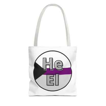 He/El Demi Tote Bag