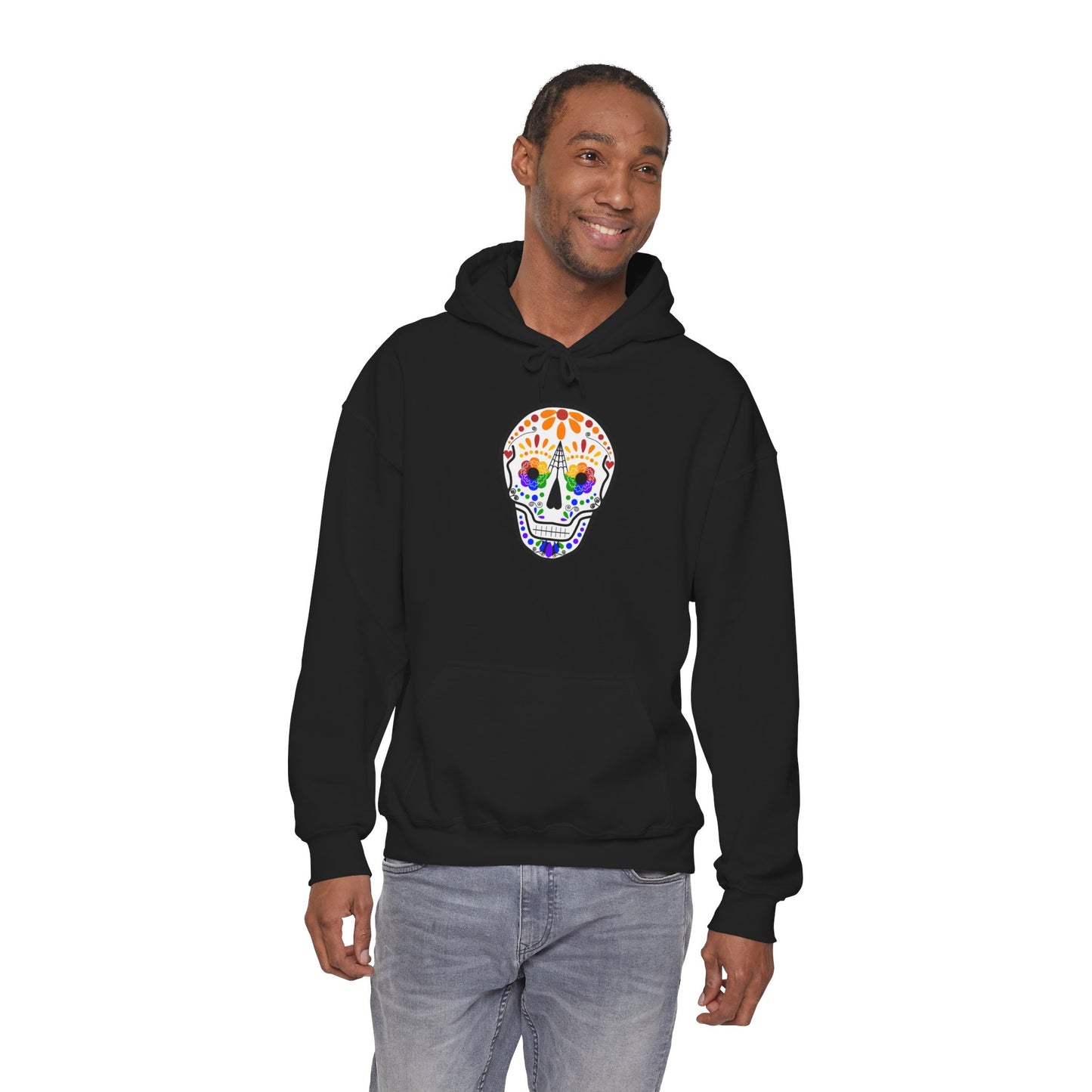 Queer Sugar Skull Hooded Sweatshirt