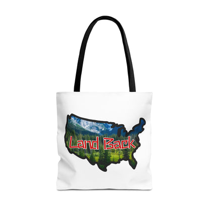 Land Back USA Tote Bag