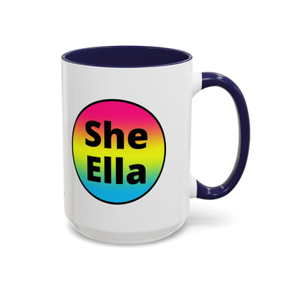 She/Ella Pan Coffee Mug
