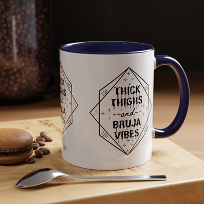 Thick Thighs Bruja Vibes Coffee Mug