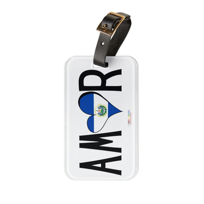 Amor El Salvador Luggage Tag