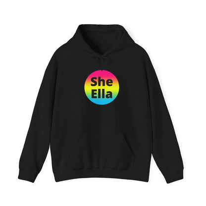 She/Ella Pan Hooded Sweatshirt